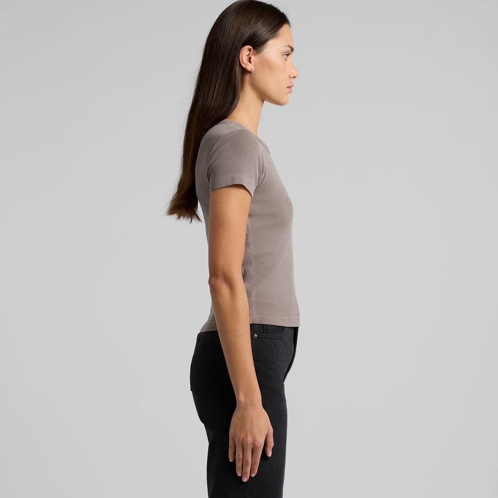 4036 WOS FADED ORGANIC RIB TEE
