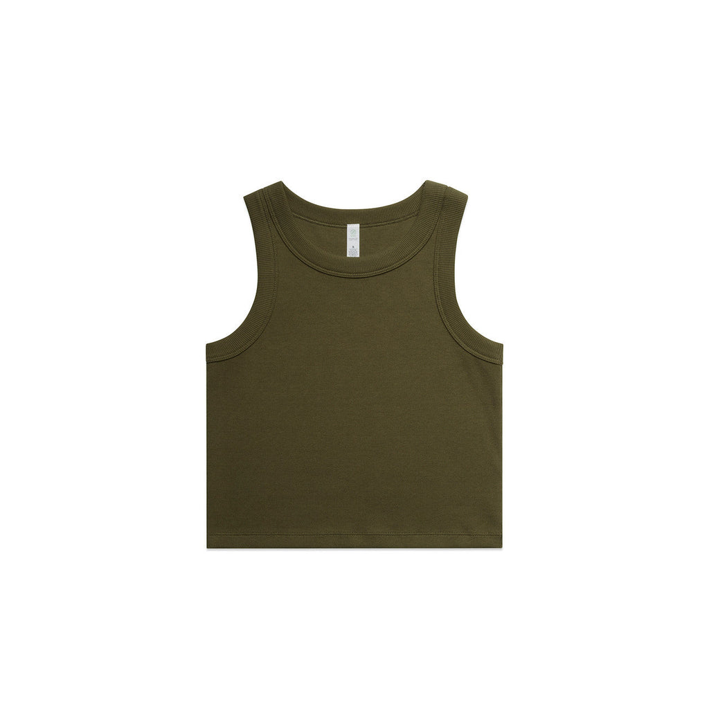4064G ORGANIC RIB CROP TANK
