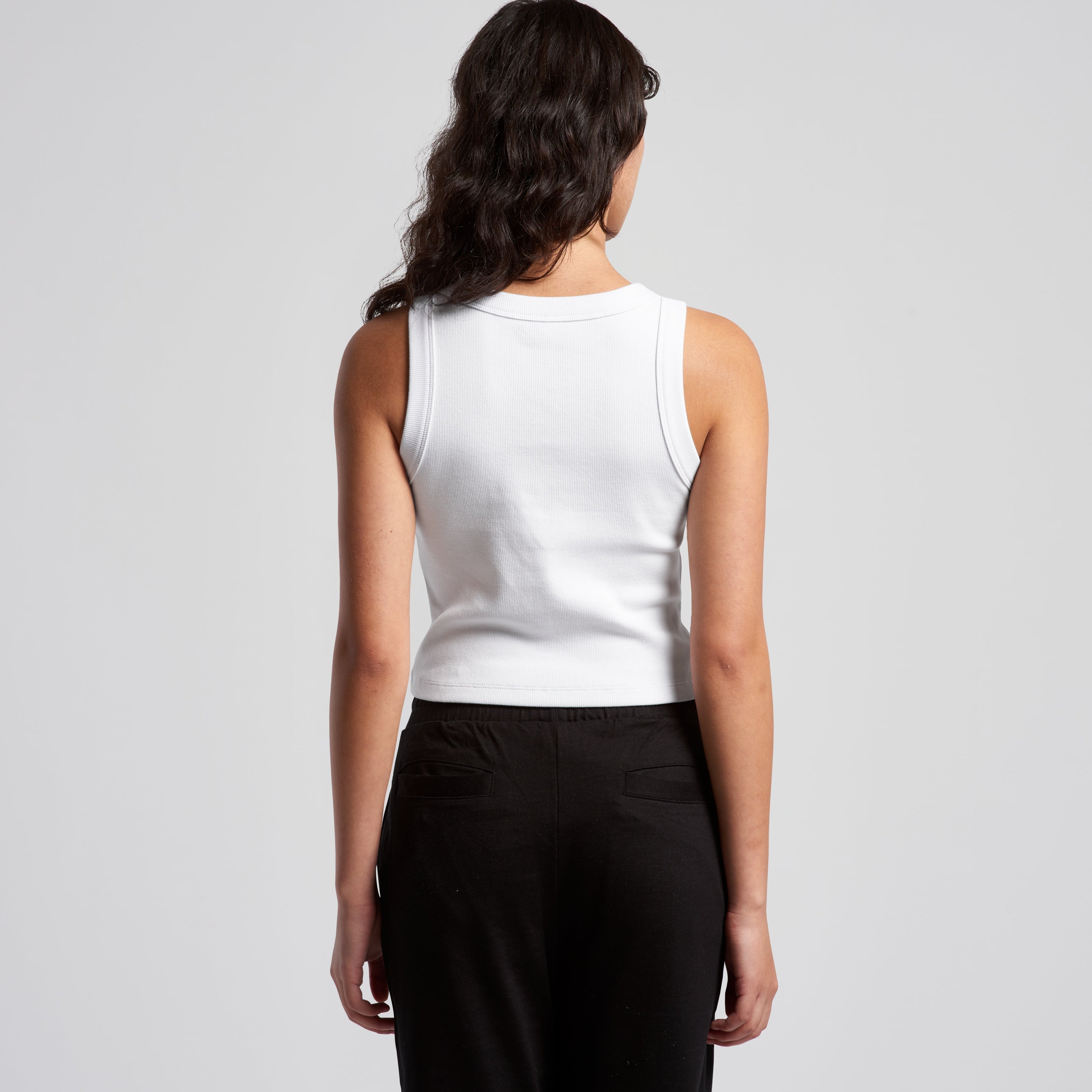4064G ORGANIC RIB CROP TANK