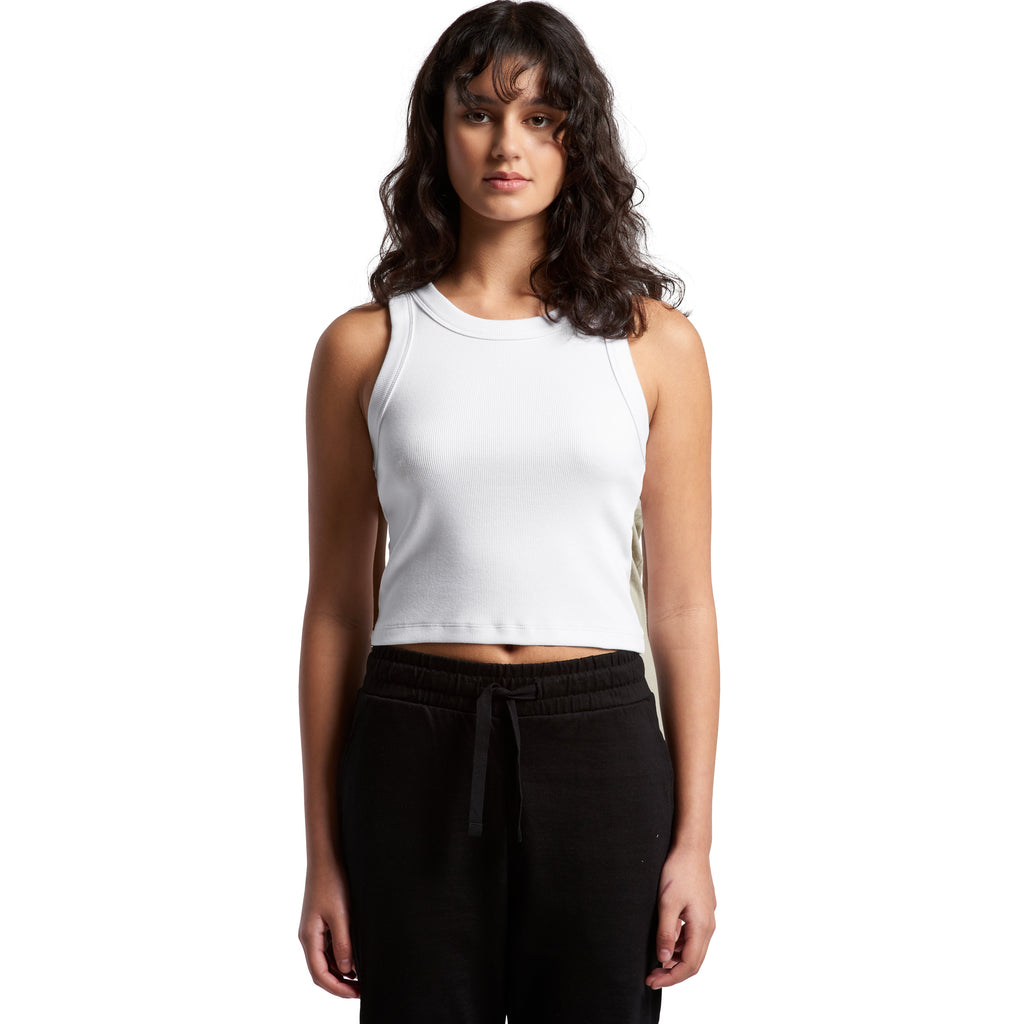 4064G ORGANIC RIB CROP TANK