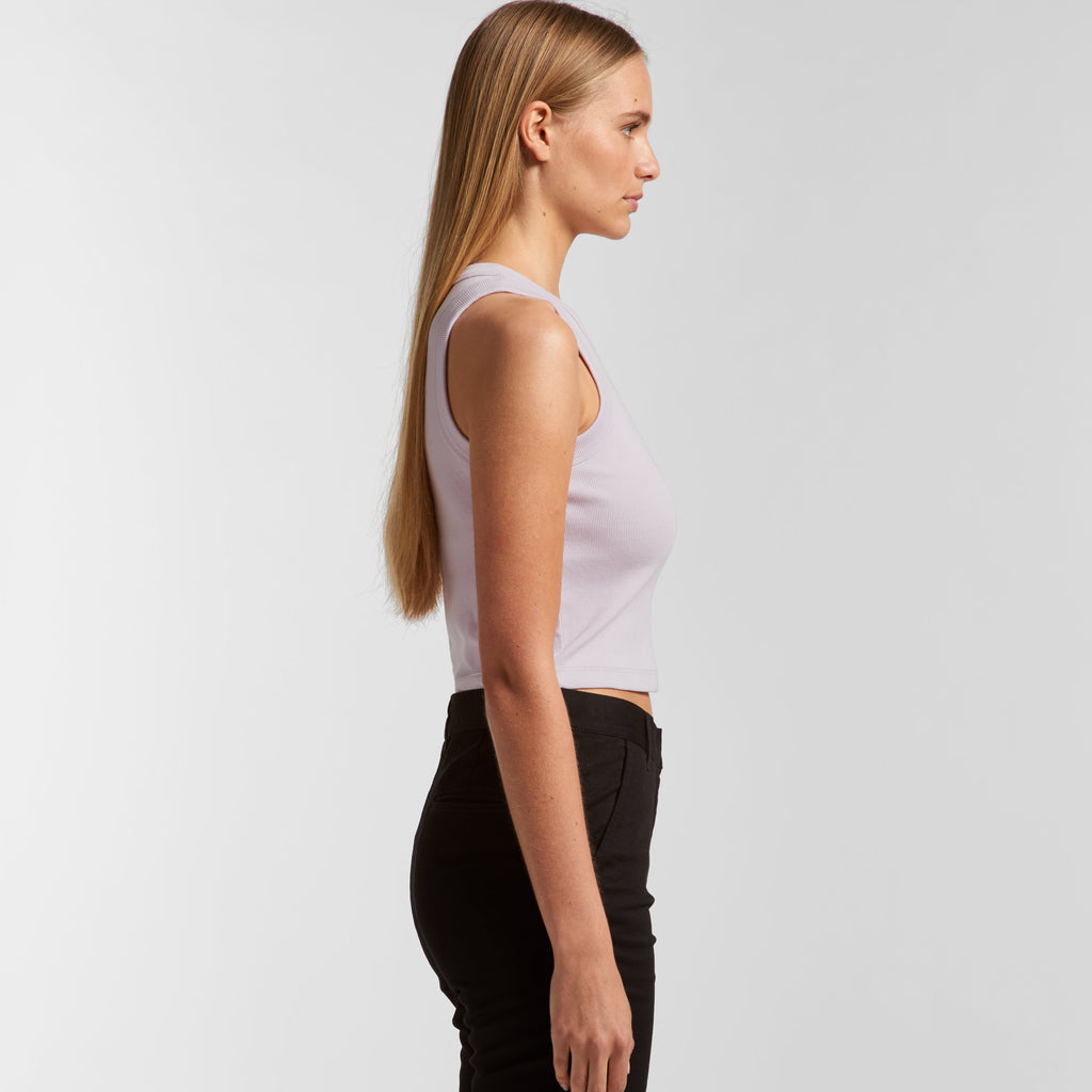 4064G ORGANIC RIB CROP TANK