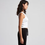 4064G ORGANIC RIB CROP TANK