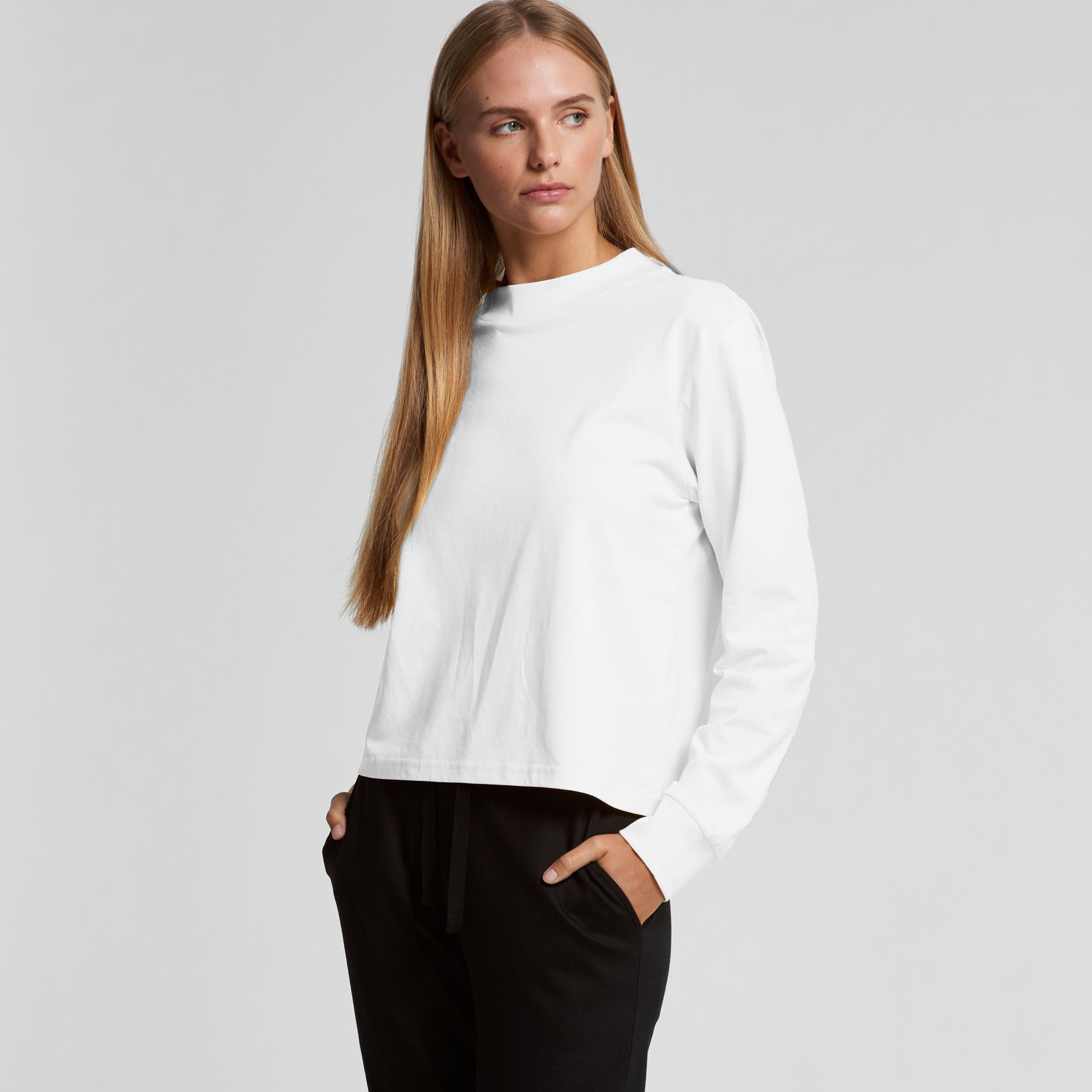 4070 MOCK LS TEE