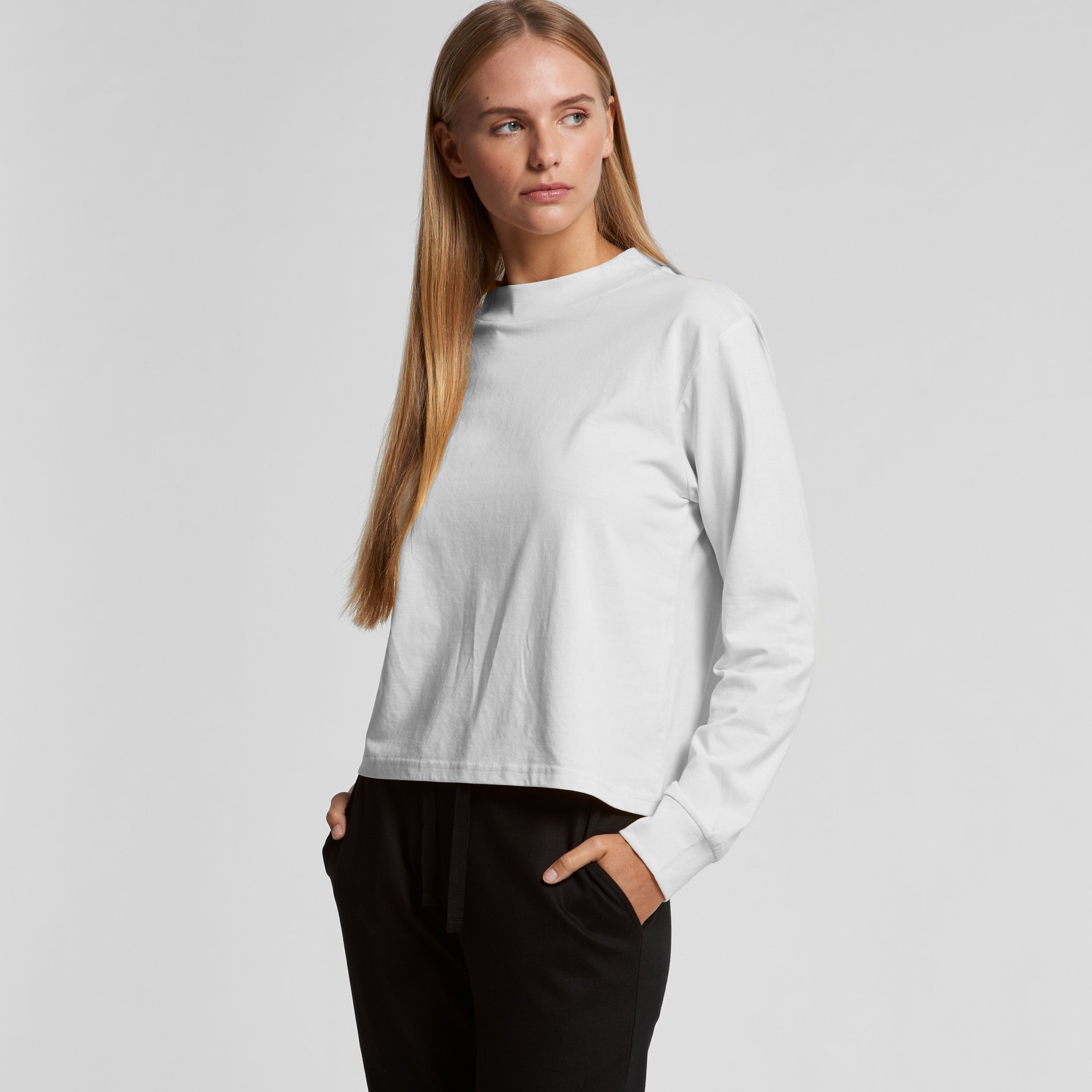 4070 MOCK LS TEE