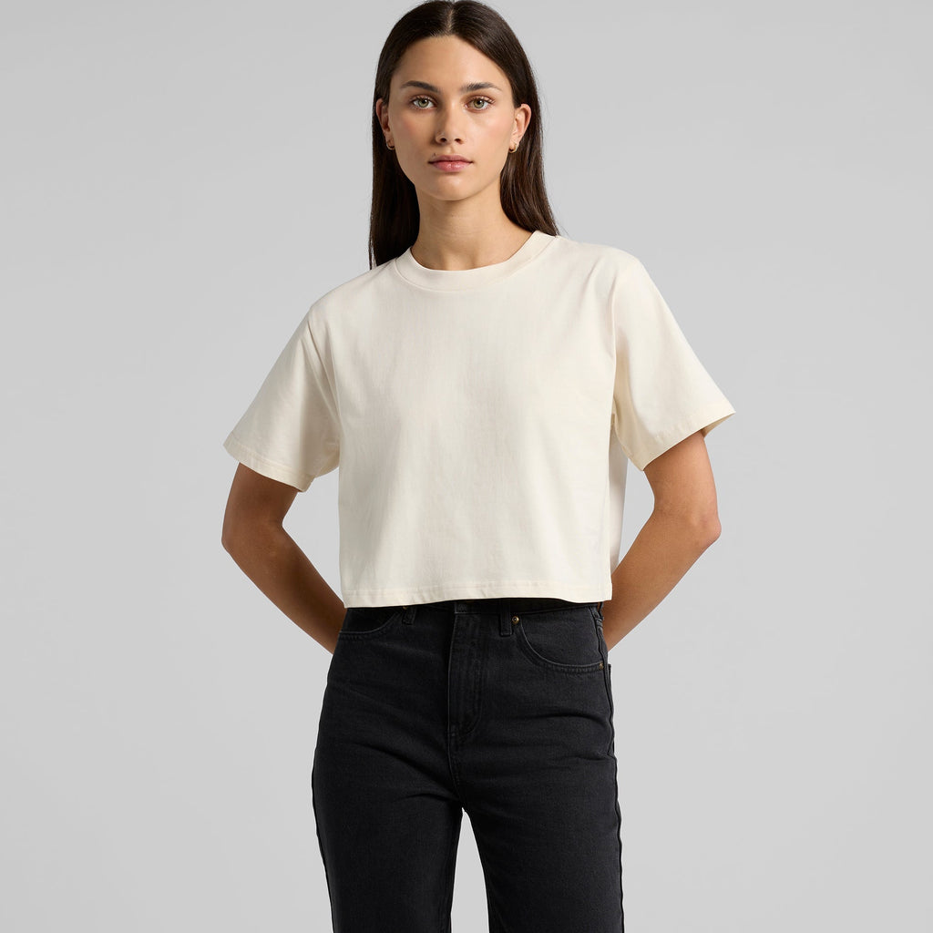 4072 WOS CLASSIC CROP TEE
