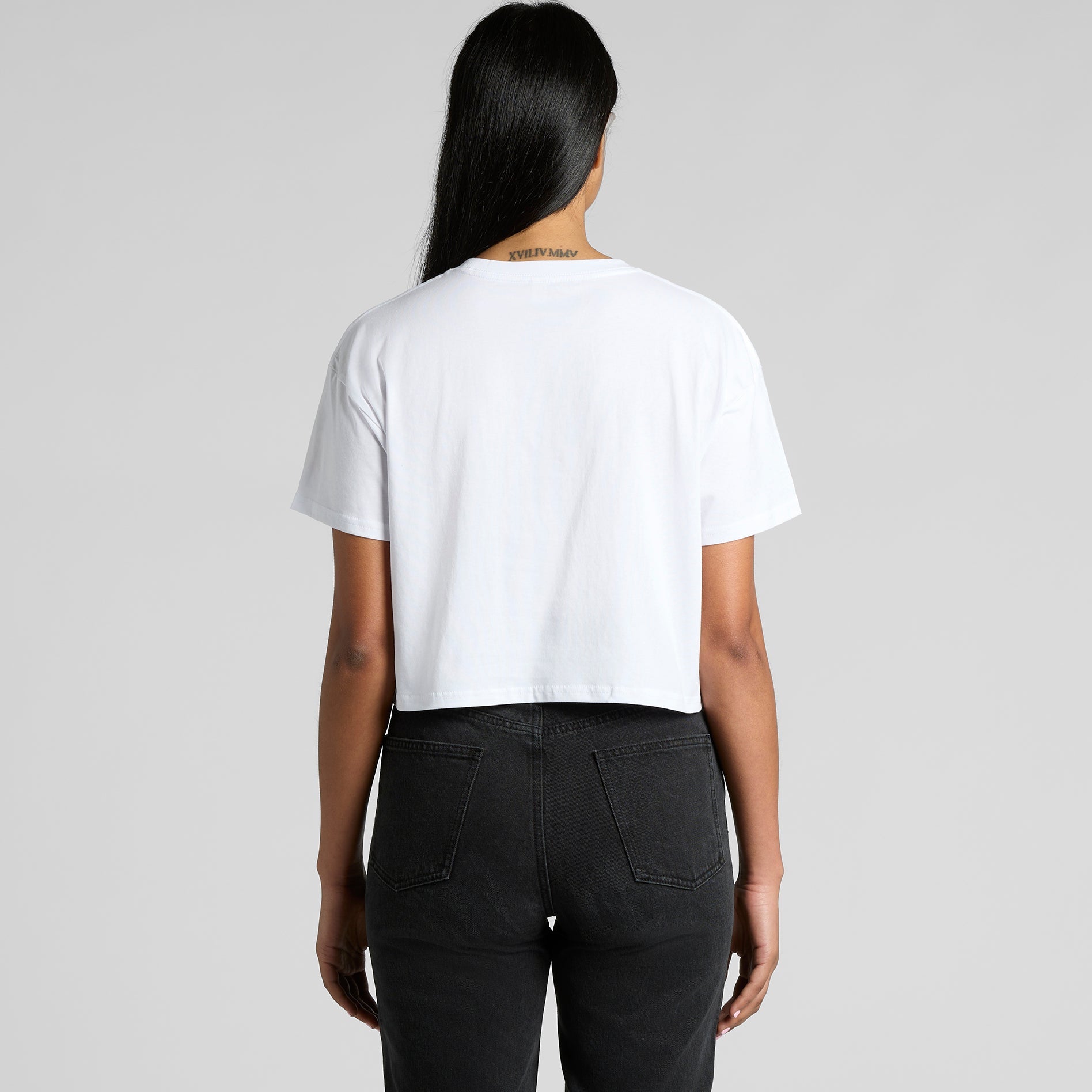 4072 WOS CLASSIC CROP TEE