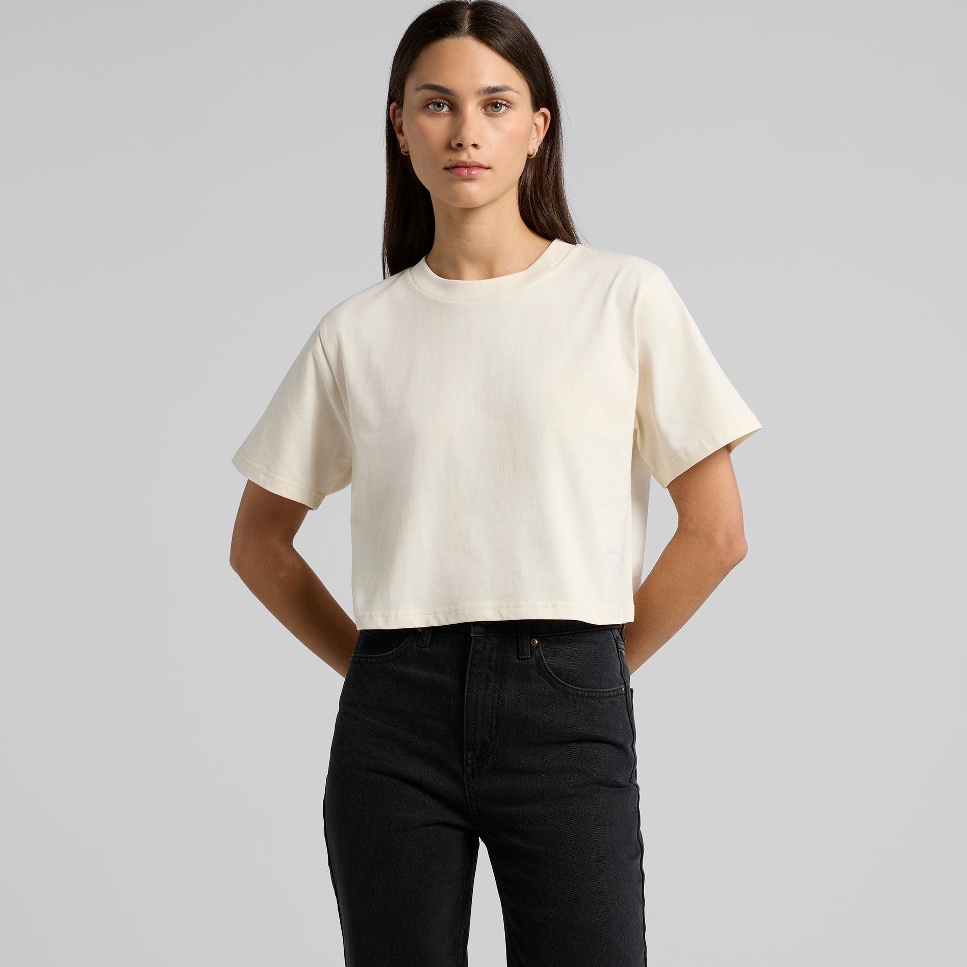 4072 WOS CLASSIC CROP TEE