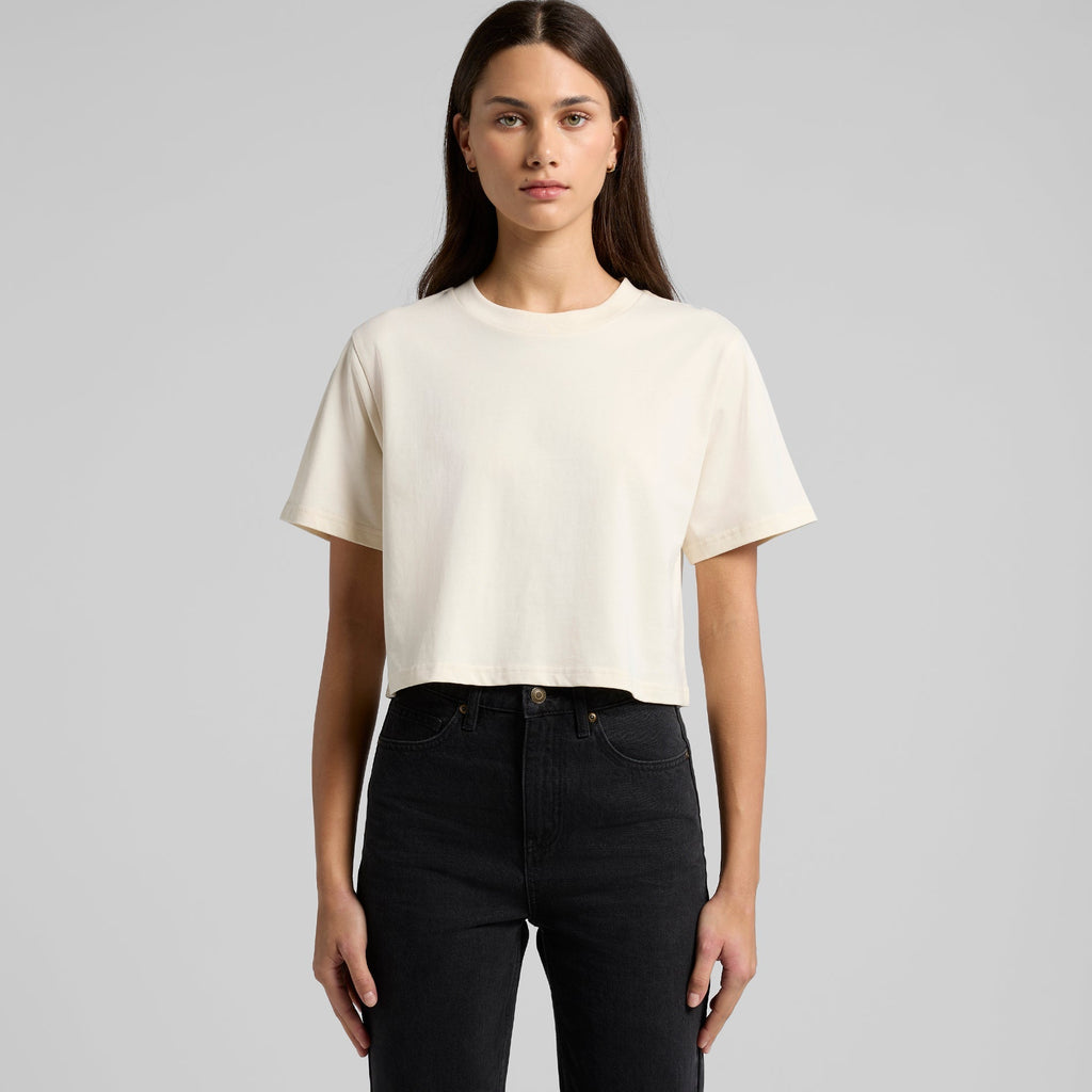 4072 WOS CLASSIC CROP TEE