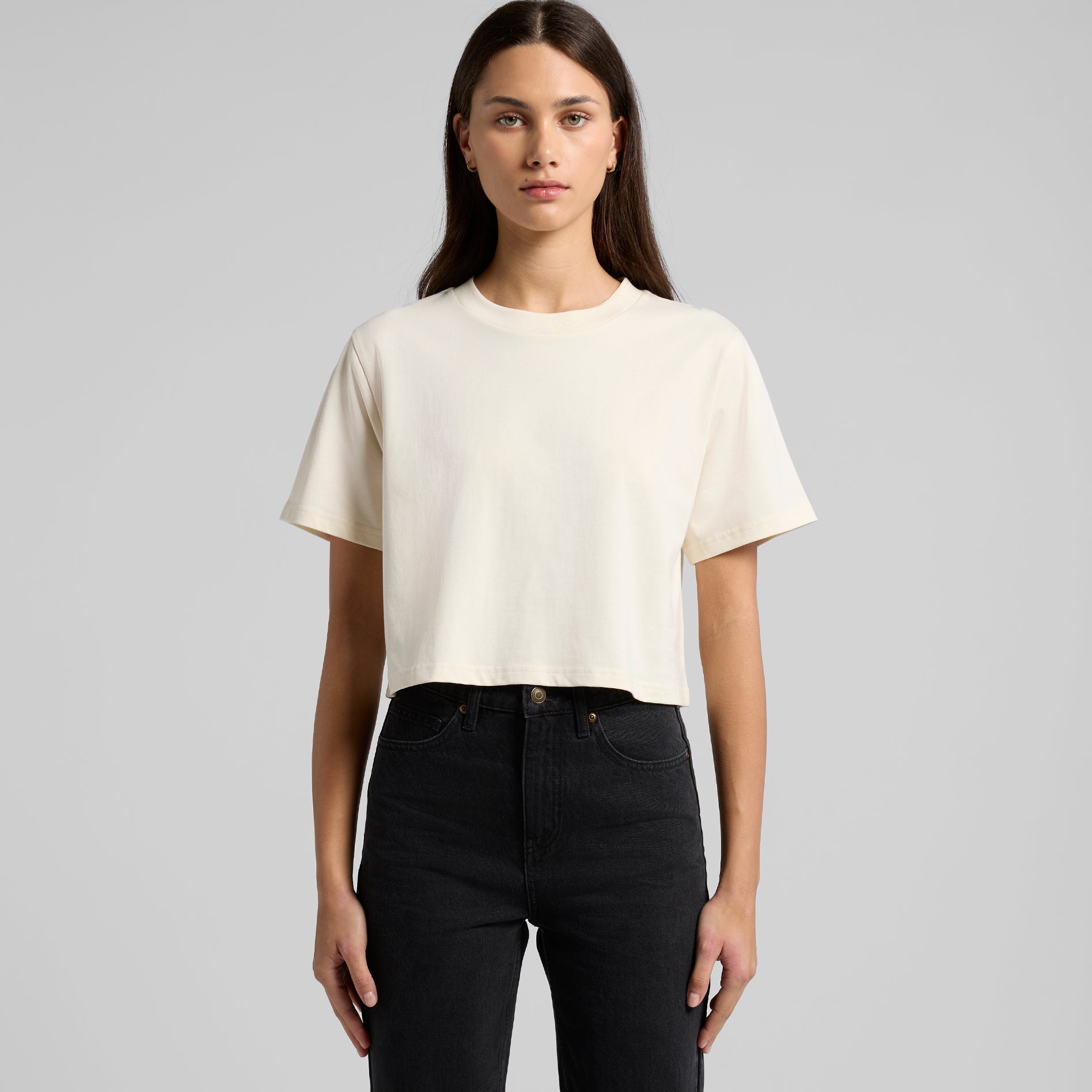 4072 WOS CLASSIC CROP TEE