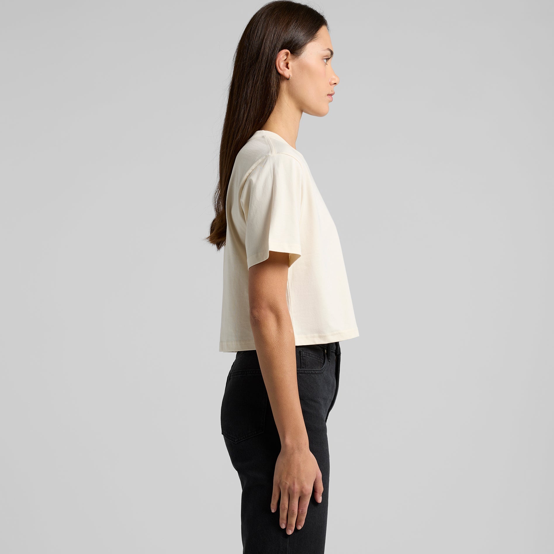 4072 WOS CLASSIC CROP TEE