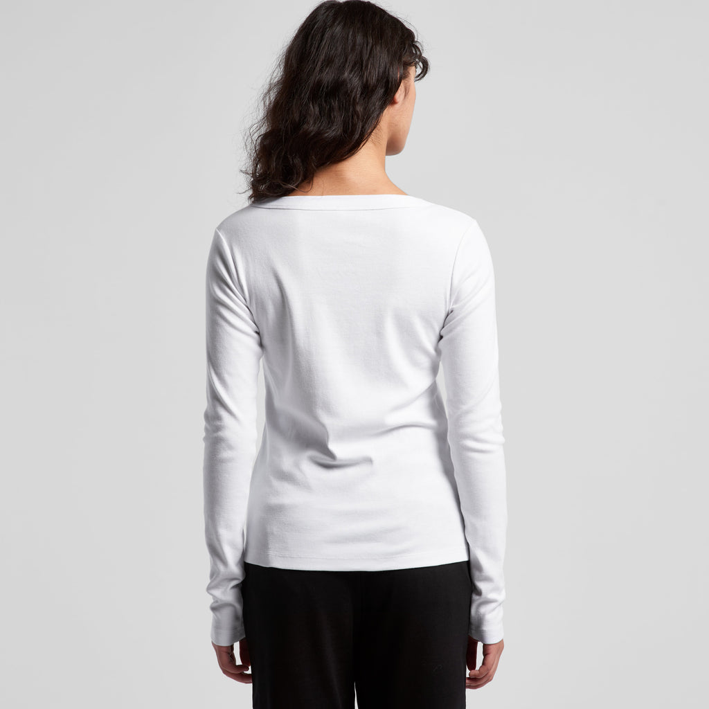 4075 ORGANIC RIB LS TEE