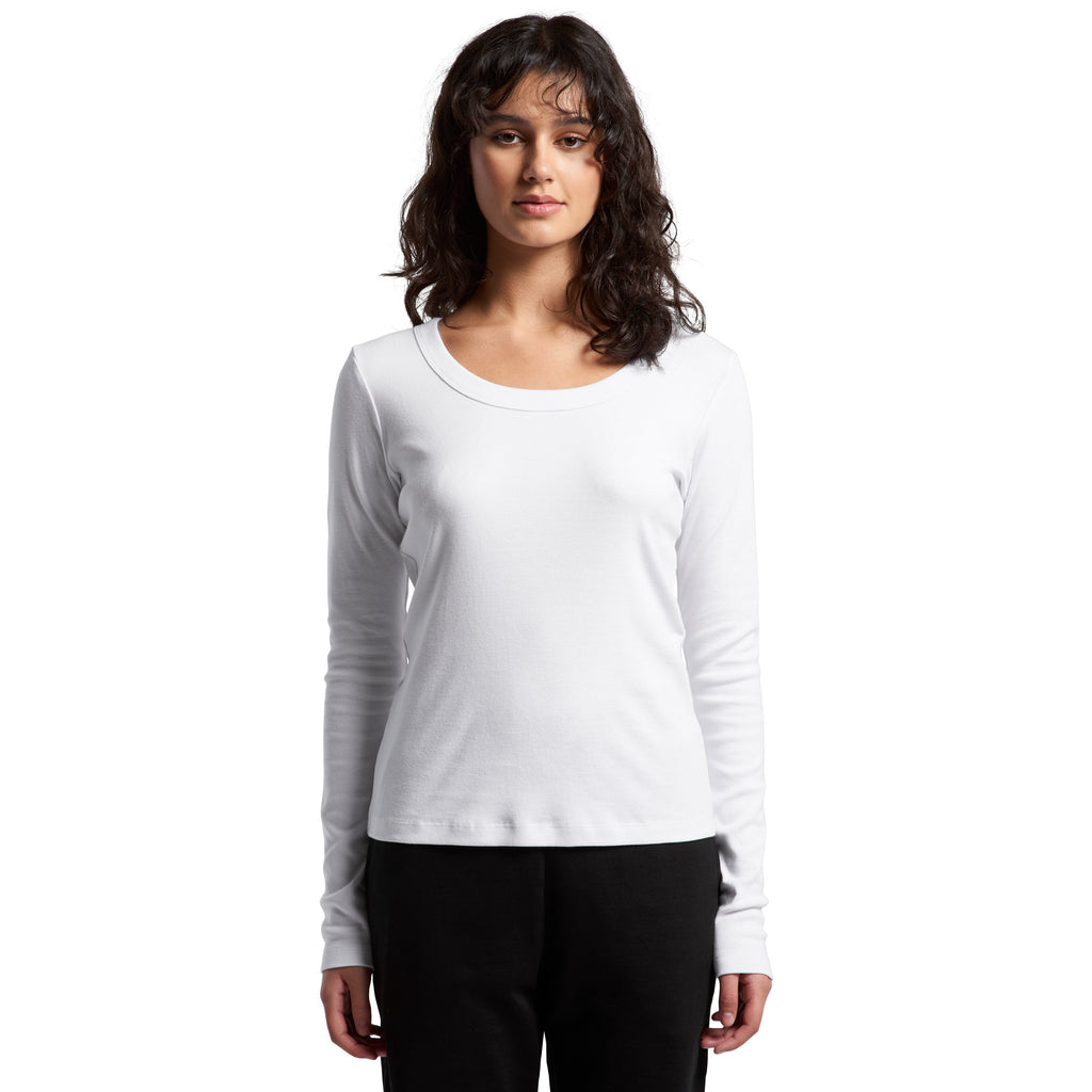 4075 ORGANIC RIB LS TEE