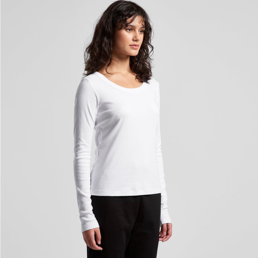 4075 ORGANIC RIB LS TEE