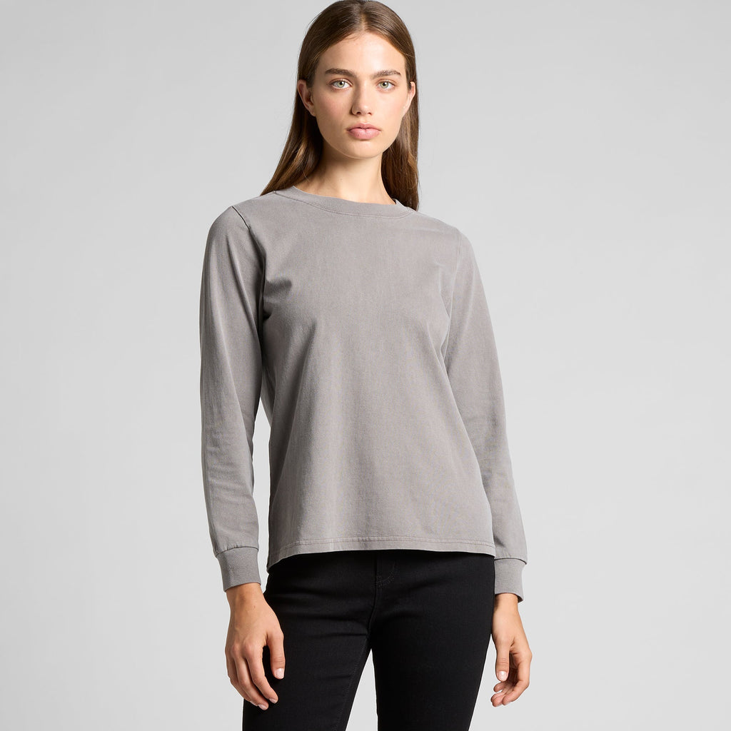 4083 WOS HEAVY FADED LS TEE