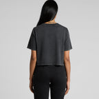 4086 WOS STONE WASH HEAVY CROP