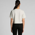 4089 WOS HEAVY FADED CROP TEE