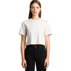 4089 WOS HEAVY FADED CROP TEE