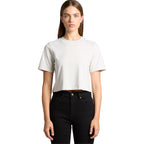4089 WOS HEAVY FADED CROP TEE