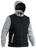 Bisley Flex & Move™ Contrast Puffer Fleece Hooded Jacket - BJ6944