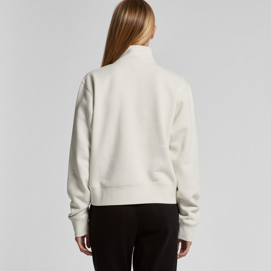 WOMENS STENCIL HALF ZIP - 4125