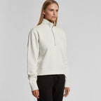 WOMENS STENCIL HALF ZIP - 4125