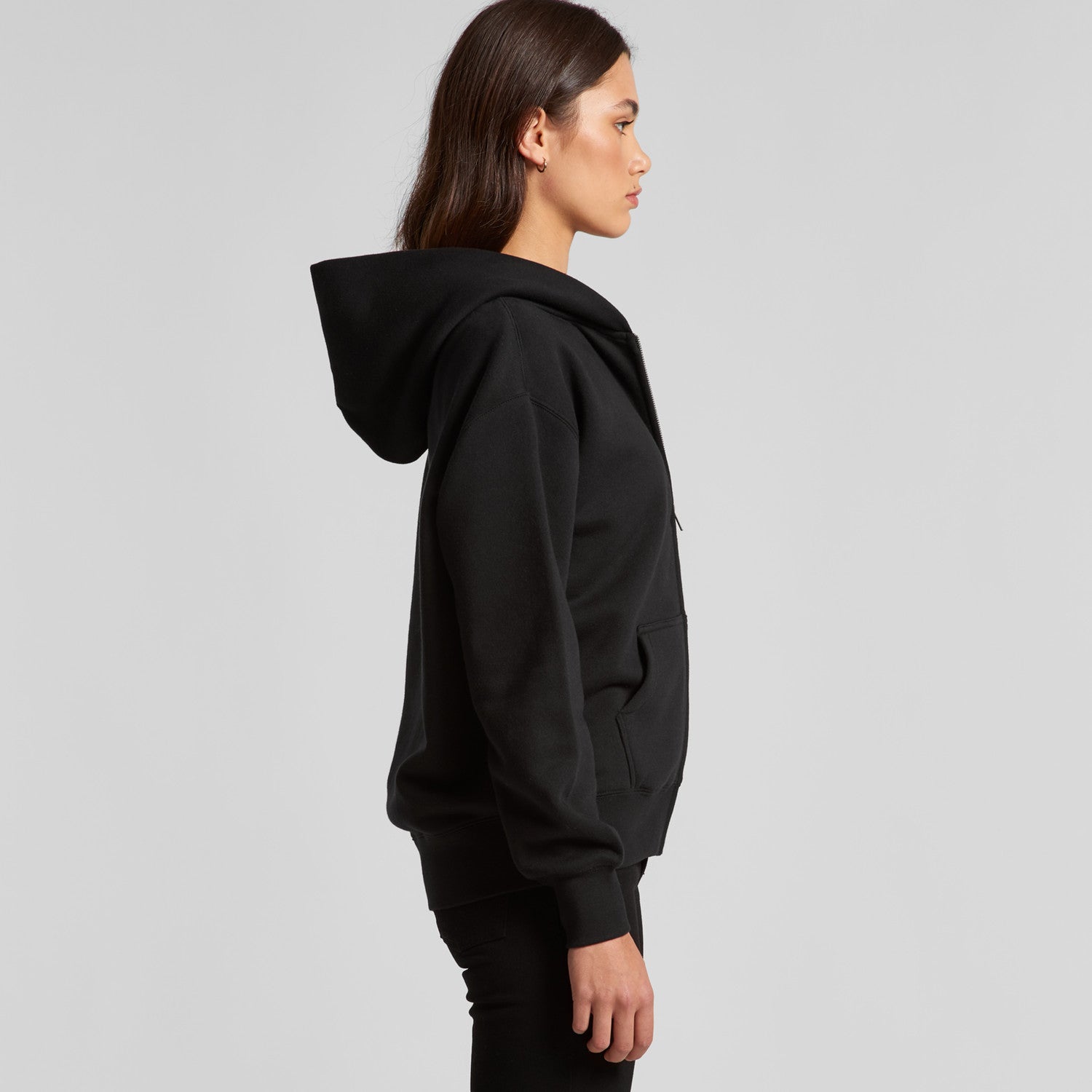 4162 WOS RELAX ZIP HOOD