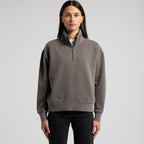 4167 WOS RELAX FADED HALF ZIP