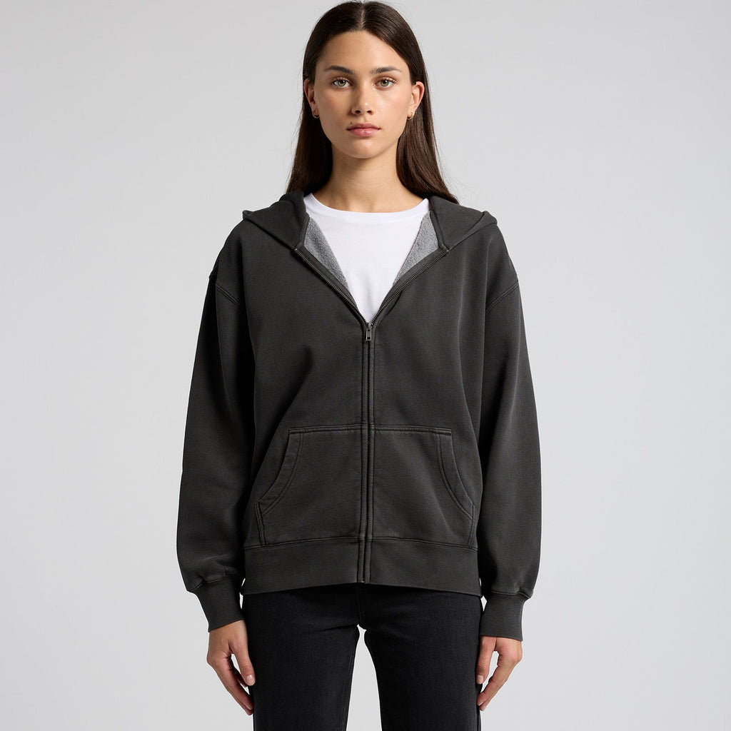4170 WOS RELAX FADED ZIP HOOD