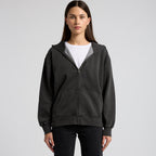 4170 WOS RELAX FADED ZIP HOOD