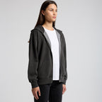4170 WOS RELAX FADED ZIP HOOD