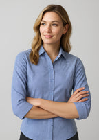42511 Womens Newport 3/4 Sleeve Shirt