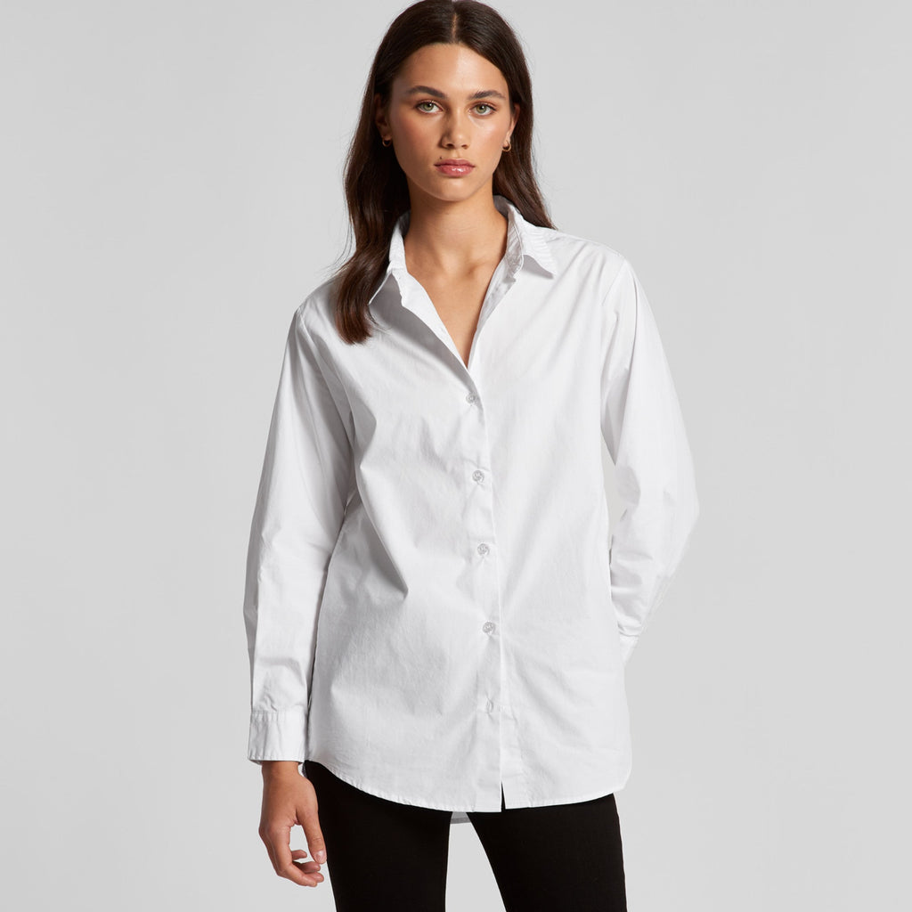 LADIES POPLIN SHIRT - 4406
