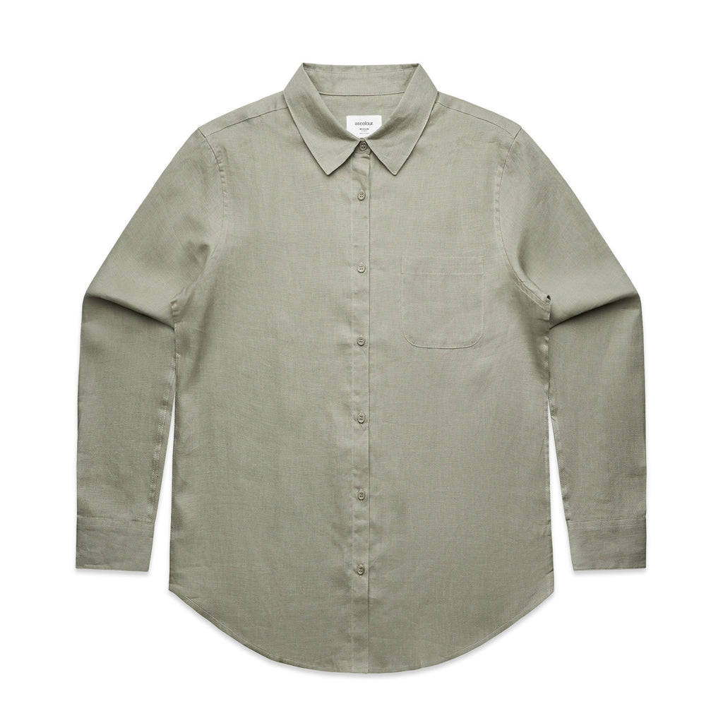 LADIES LINEN SHIRT - 4418