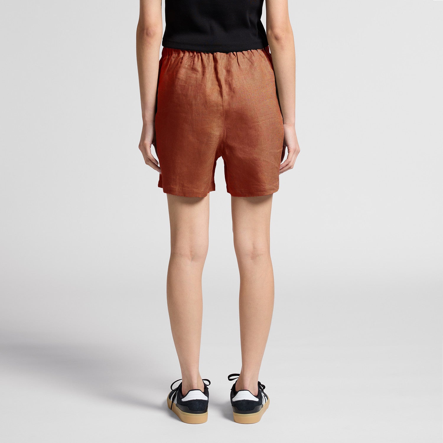 4919 WOS LINEN SHORTS