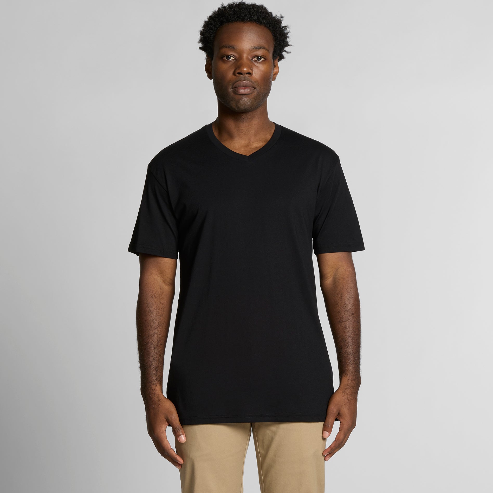 5001V STAPLE V NECK