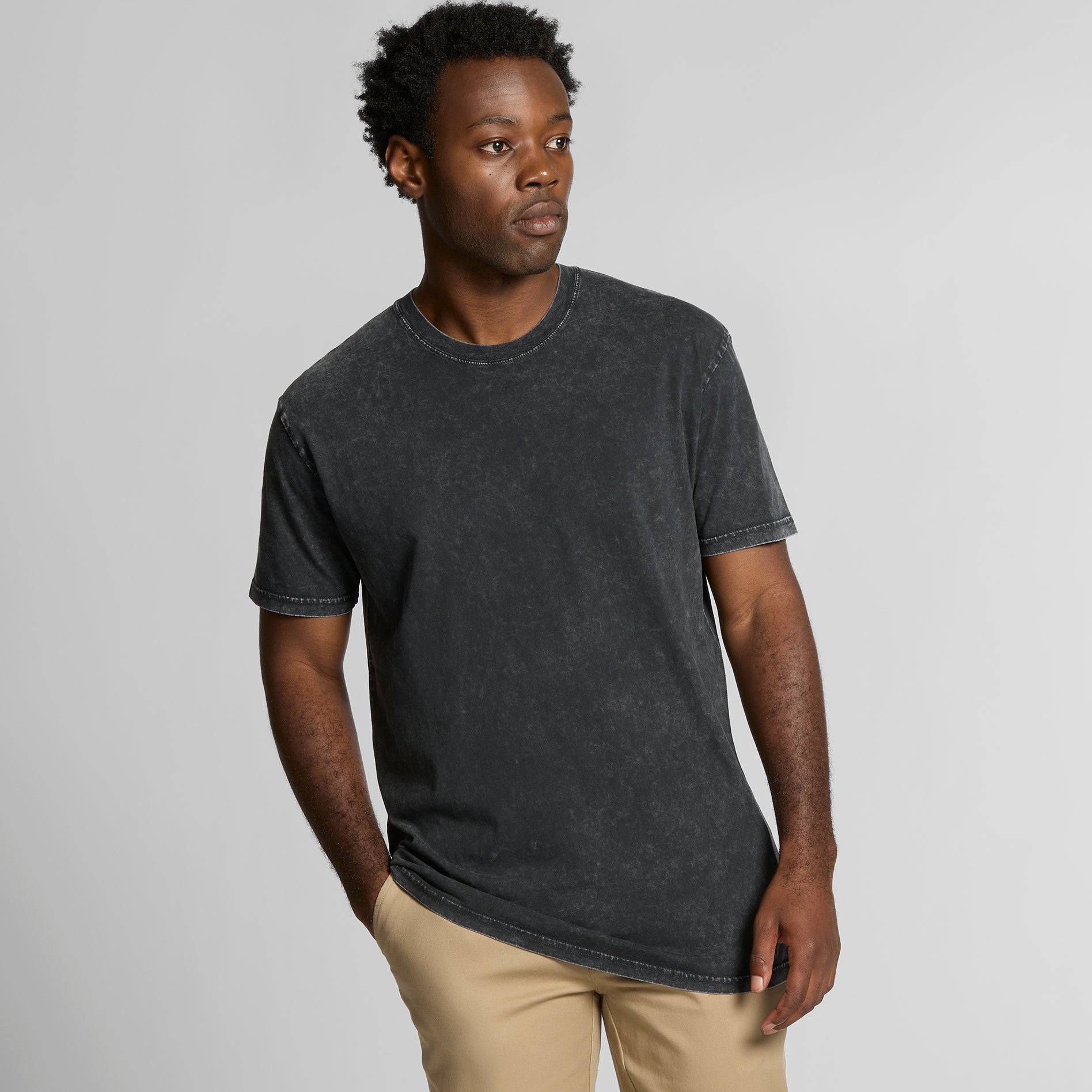 5040 STONE WASH STAPLE TEE