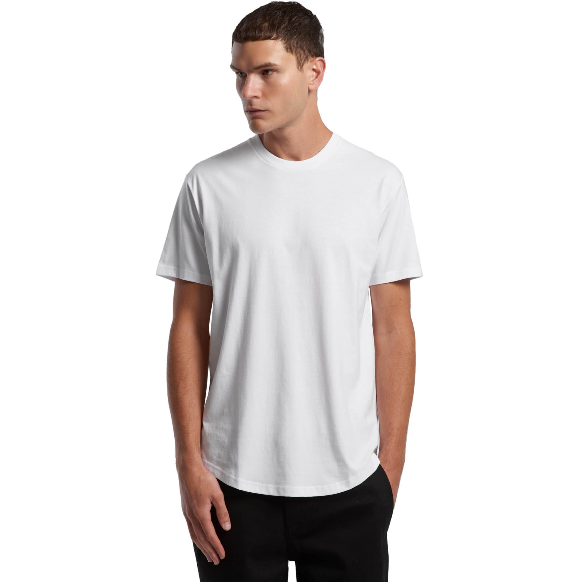 5076 STAPLE CURVE TEE
