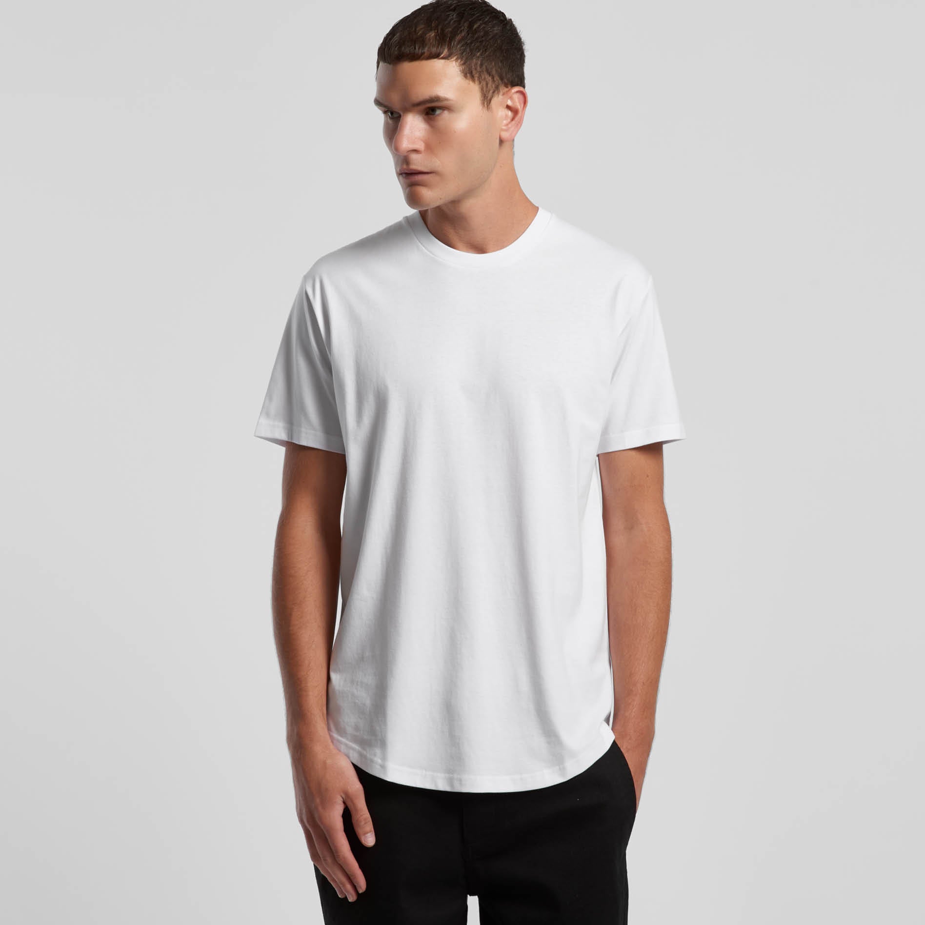 5076 STAPLE CURVE TEE