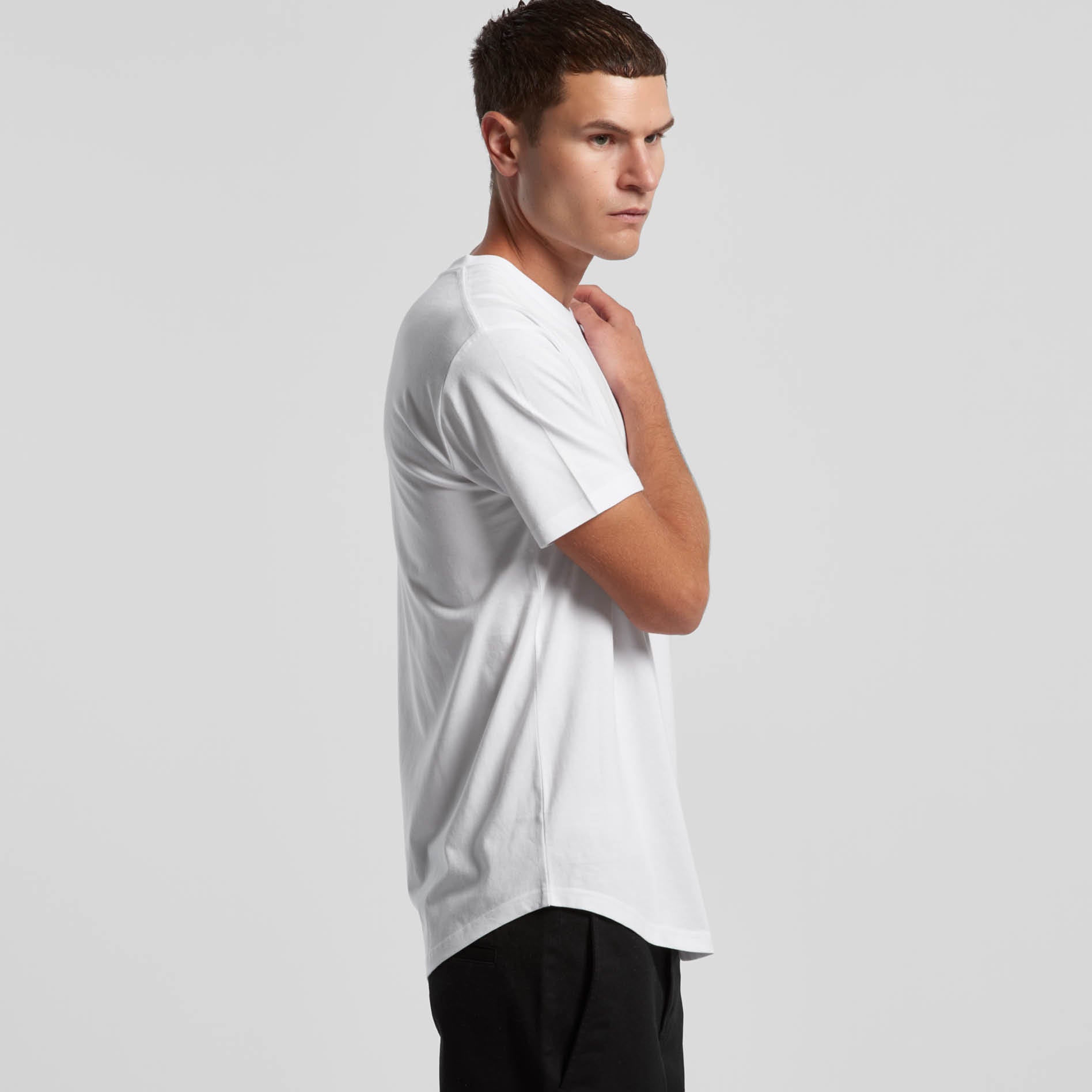 5076 STAPLE CURVE TEE