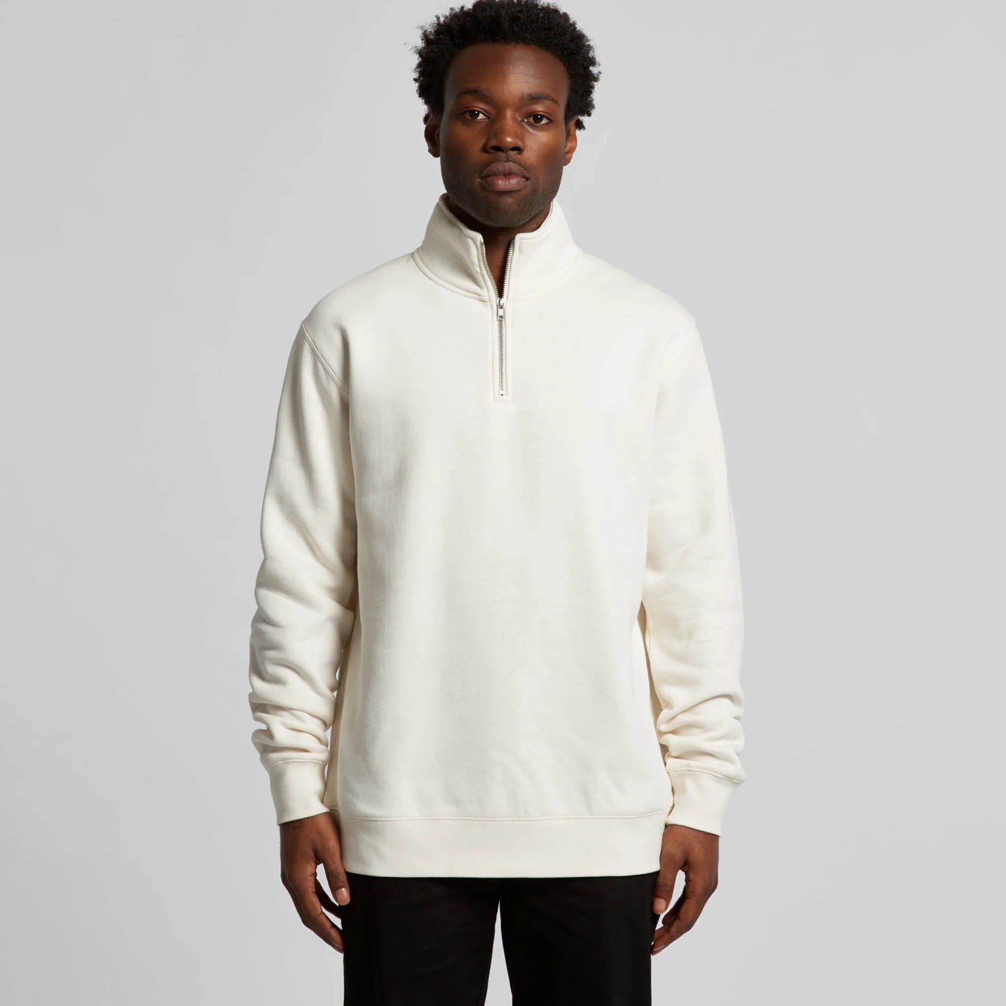 MENS STENCIL HALF ZIP - 5125
