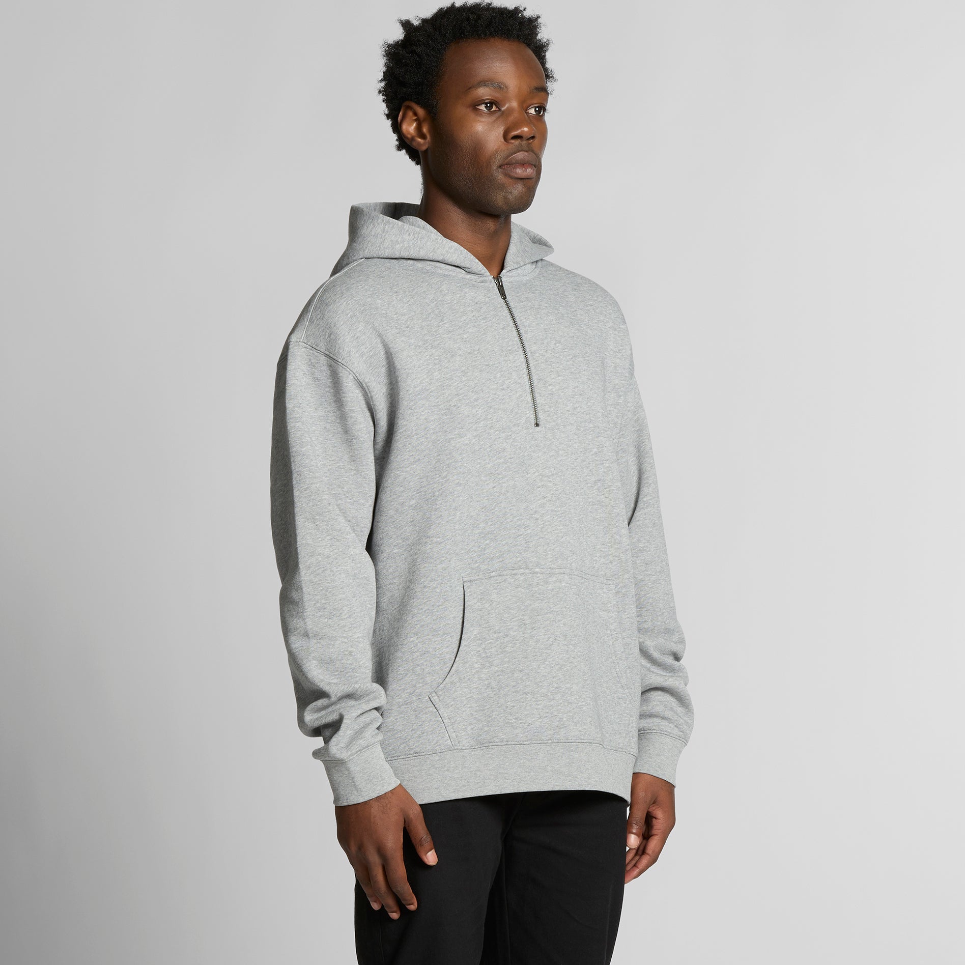 5164 RELAX HALF ZIP HOOD