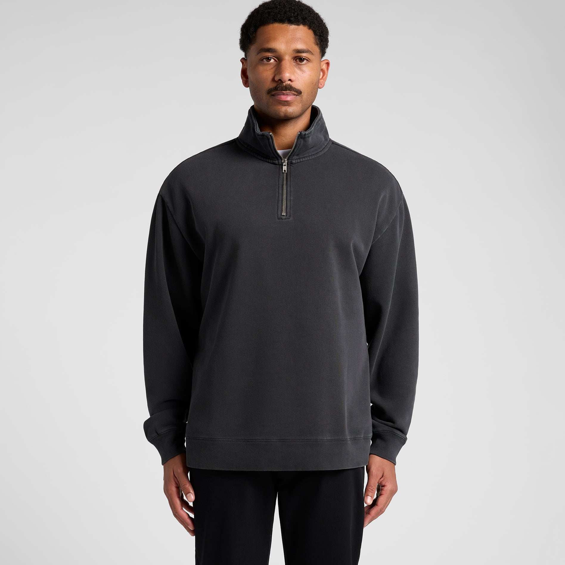 5167 RELAX FADED HALF ZIP