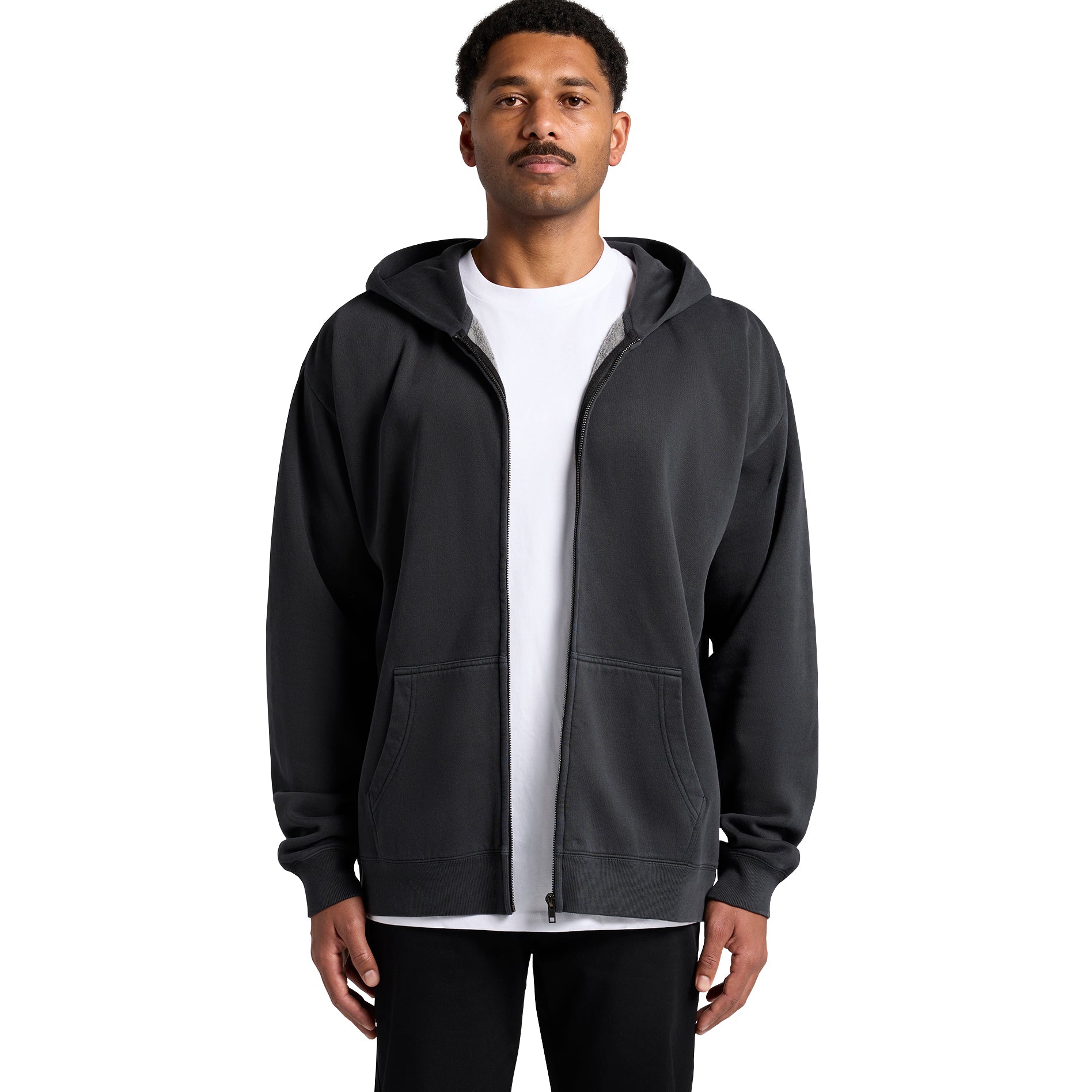 5170 RELAX FADED ZIP HOOD