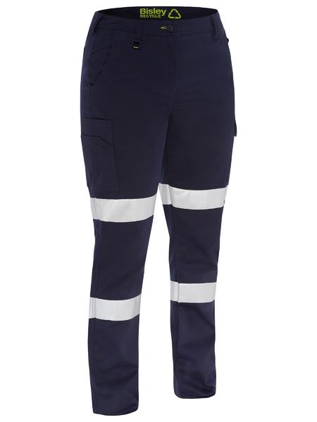 Bisley Recycle Women's Taped Biomotion Cargo Work Pant - BPCL6088T