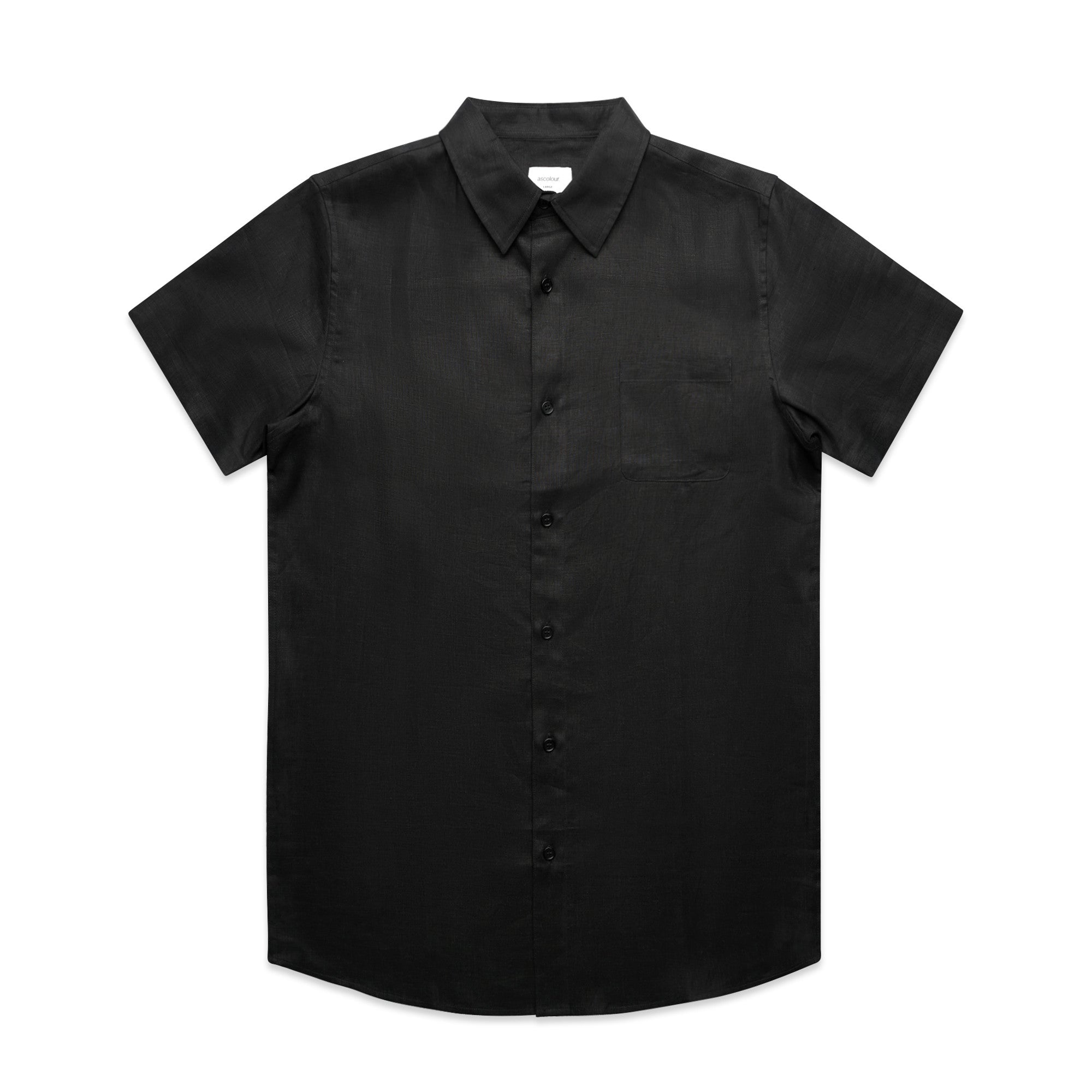 MENS LINEN S/S SHIRT - 5420