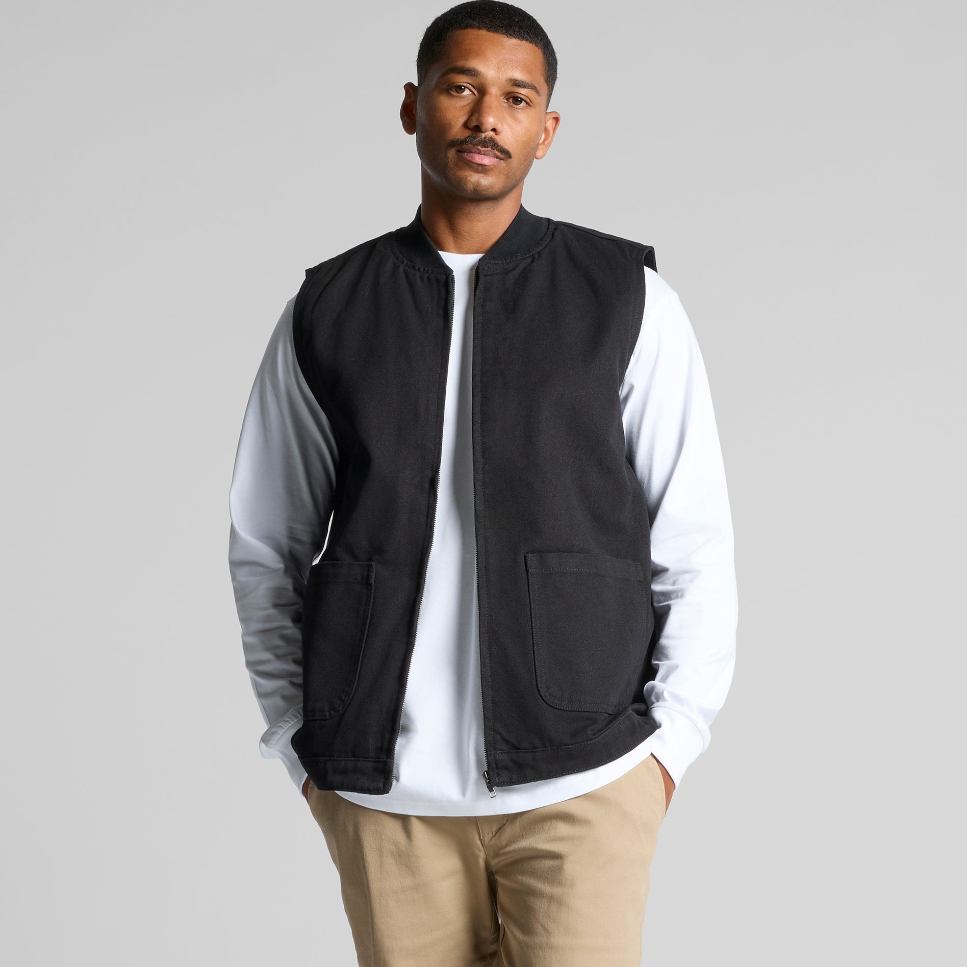 5528 CANVAS HEAVY VEST