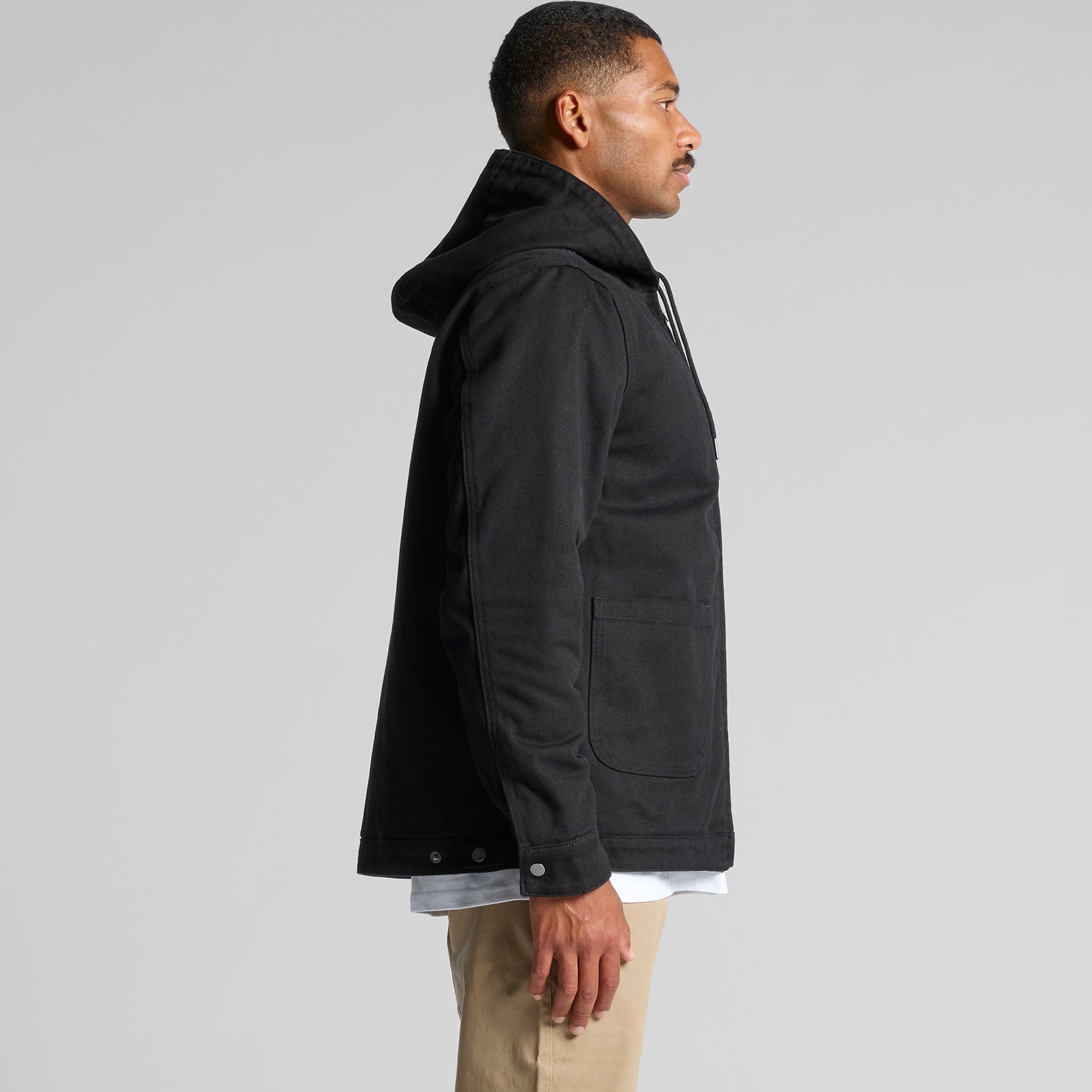 5529 CANVAS HOODED JACKET