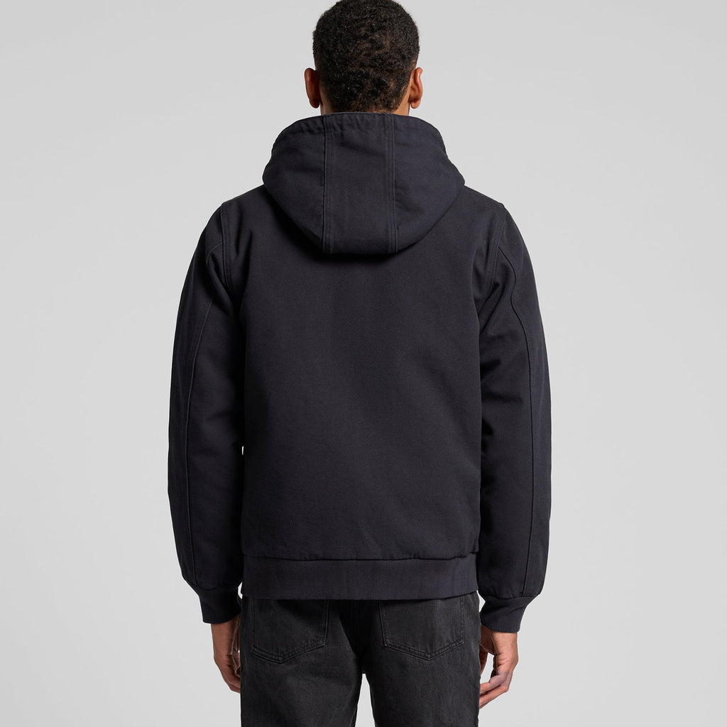 5532 CANVAS BOMBER HOOD JACKET