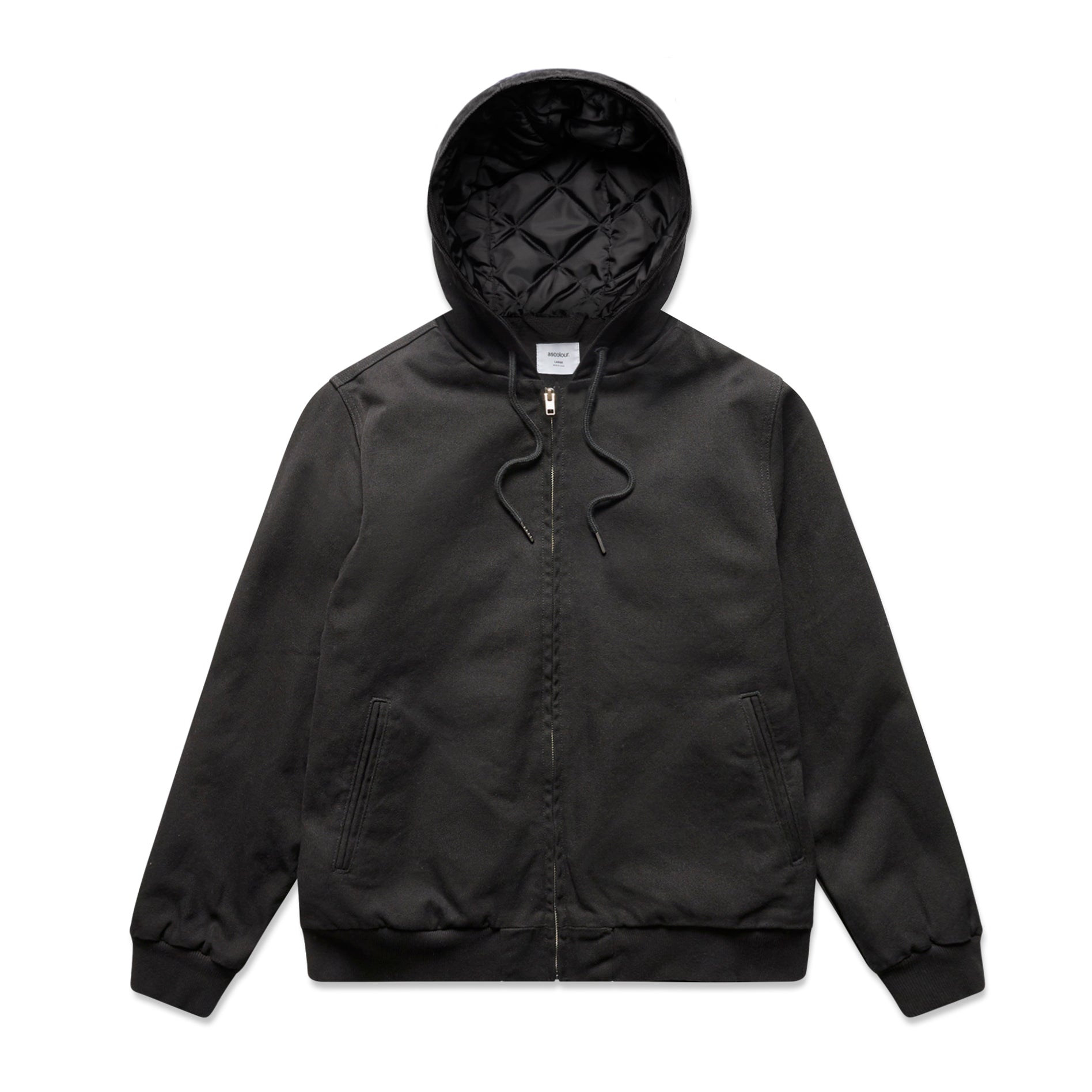 5532 CANVAS BOMBER HOOD JACKET