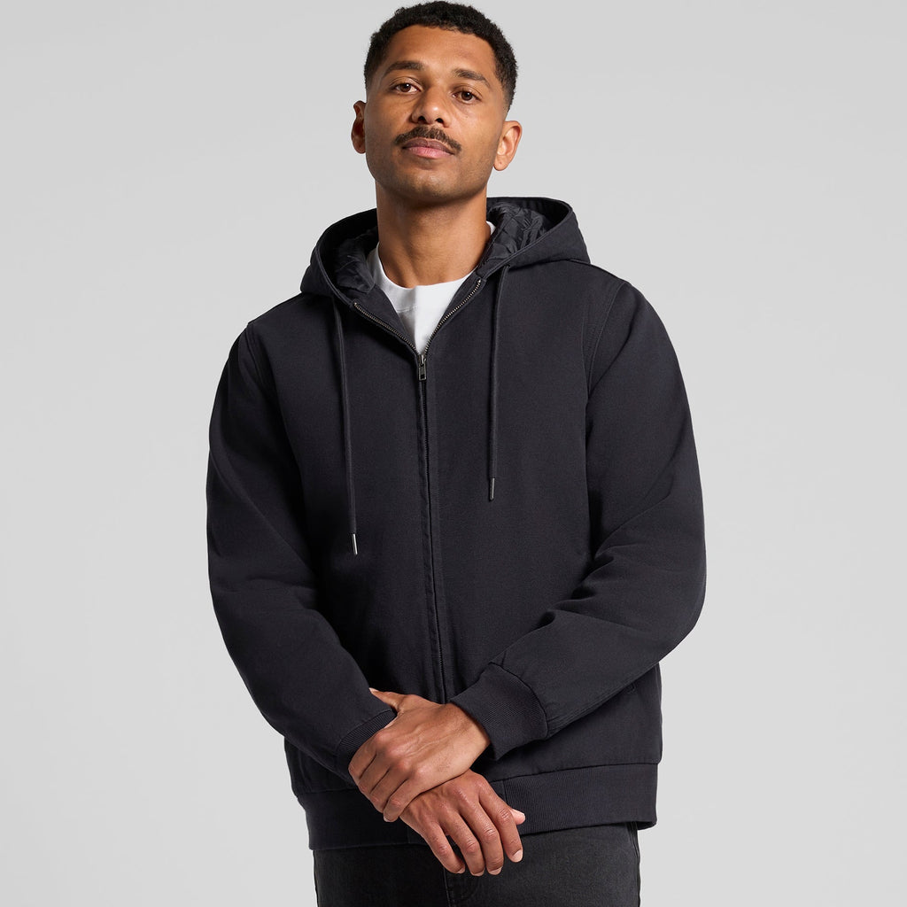 5532 CANVAS BOMBER HOOD JACKET